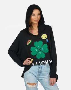 Wilma Lucky Clover -dress and personal adornment 1092 HAC 13558 JBLK 04