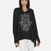 Wilma X Butterfly Hamsa -dress and personal adornment 1092 HAC X14468 BLK 03