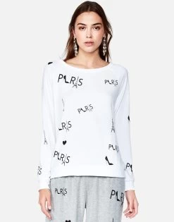 Brenna Allover Paris -dress and personal adornment 1102 HAC 12373 WHT 01