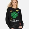 Ladona X Lucky Clover -dress and personal adornment 1209 CSM X13558 BLK 01