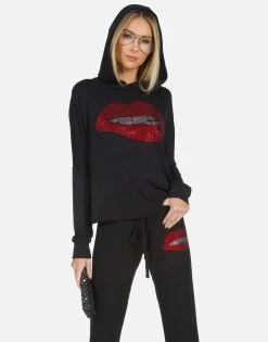 Delilah X Crystal Biting Lip 12 Delilah X Crystal Biting Lip -dress and personal adornment 1284 MSF X13056 BLK 07