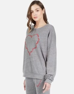 Flora High Heel Heart -dress and personal adornment 1288 HGTH 12646 HEG high heel heart pullover lauren moshi 02