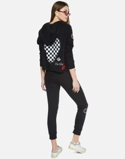 Lexie Rad Checkered Heart -dress and personal adornment 1296 MSF 22621P83 BLK lauren moshi 07