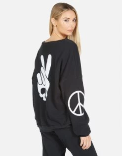 Sierra Skull Peace Hand 8 Sierra Skull Peace Hand -dress and personal adornment 1298 CSA 23782 BLK 07