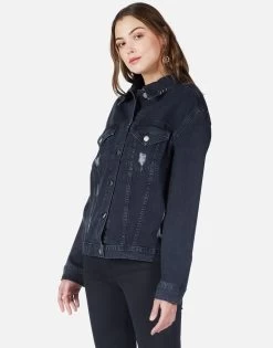 Spencer Lucky In Love 14 Spencer Lucky In Love -dress and personal adornment 1299 DNM 2P94 VBLK lucky in love denim jacket lauren moshi 01