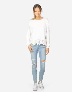 Lee Happiness Embroidery -dress and personal adornment 1341 FTL 1E135 MILK 02