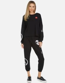 Lee Bling Heart -dress and personal adornment 1341 FTL 23803 BLK 01