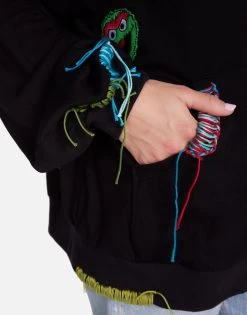 Aisha X Sesame Street Faces -dress and personal adornment 1417 MSF X25190 BLK 04