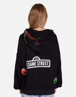 Aisha X Sesame Street Faces -dress and personal adornment 1417 MSF X25190 BLK 08