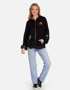 Aisha X Sesame Street Faces -dress and personal adornment 1417 MSF X25190 BLK 09