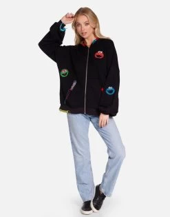 Aisha X Sesame Street Faces -dress and personal adornment 1417 MSF X25190 BLK 10