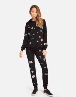 Harmony Floral Dove Elements -dress and personal adornment 1444 DFT 34540 BLK 01