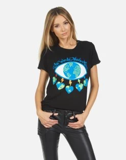 Edda Worlds Peace Lips -dress and personal adornment 2117 VCT 14026 BLK 01