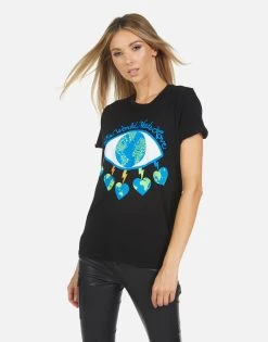 Edda Worlds Peace Lips -dress and personal adornment 2117 VCT 14026 BLK 06