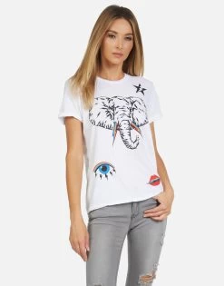 Edda Elephant Elements -dress and personal adornment 2117 VCT 14056 WHT 02