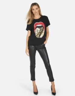 Edda Tiger Tongue -dress and personal adornment 2117 VCT 14105 BLK 04