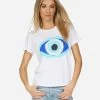 Edda Painted Evil Eye -dress and personal adornment 2117 VCT 14309 WHT 01 min