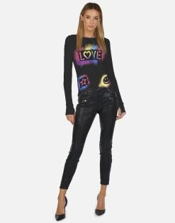 Mckinley X Graffiti Love 7 Mckinley X Graffiti Love -dress and personal adornment 2158 RIB X14547 BLK 01r