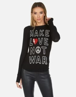 McKinley X Make Love Not War -dress and personal adornment 2158 THR X12228 BLK 01