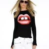 McKinley X Gap Tooth Lips -dress and personal adornment 2158 THR X13401 BLK 1