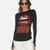 McKinley X Kiss Lip 2 McKinley X Kiss Lip -dress and personal adornment 2158 THR X14246 BLK 01