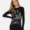 McKinley X Vintage Aerosmith -dress and personal adornment 2158 THR X14848 BLK 01