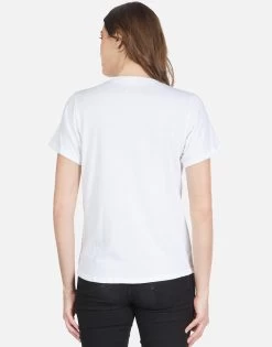 Croft Bandana Star -dress and personal adornment 2213 CTT 12728 WHT red bandana star ss tee lauren moshi 02