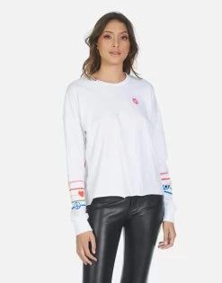 Luella Elements Rainbow -dress and personal adornment 2254 CTT 24213 WHT 05