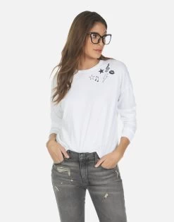 Luella Guitar Bear -dress and personal adornment 2254 CTT 24233 WHT 05