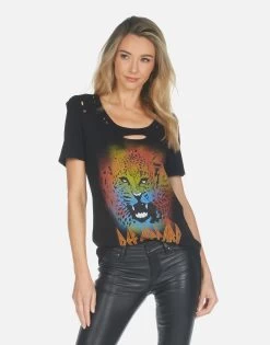 Myra Def Leppard Leopard -dress and personal adornment 2284 VCTH 14254 BLK 03