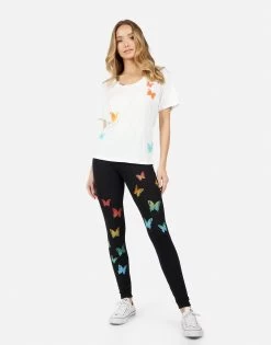 Elara Rainbow Butterflies -dress and personal adornment 2319 TNC 14627 MILK 04