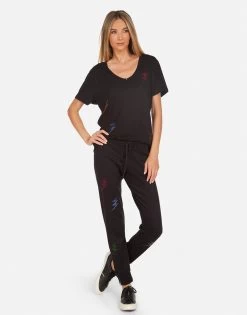 Elara Crystal Lightning Peace -dress and personal adornment 2319 TNC 24410 BLK 02