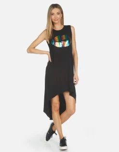 Genevieve Rainbow Foil Lightning Lip