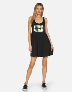 Alina Rainbow Lightning Lip -dress and personal adornment 3077 SCS 14262 BLK 03