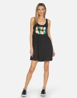 Alina Rainbow Lightning Lip -dress and personal adornment 3077 SCS 14262 BLK 05