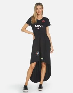 Greta Crystal Love Elements -dress and personal adornment 3078 CTT 14265 BLK 05