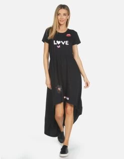 Greta Crystal Love Elements -dress and personal adornment 3078 CTT 14265 BLK 06