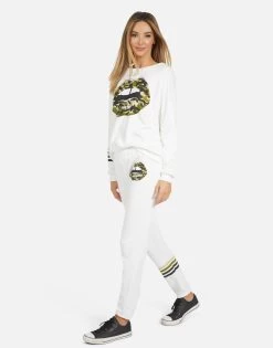 Gia Camo Lip -dress and personal adornment 4009 CSA 14043 MLK 07