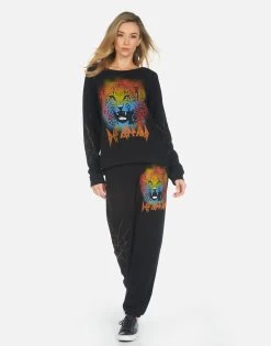 Gia Def Leppard Leopard -dress and personal adornment 4009 CSA 14256 BLK 02