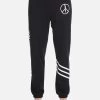 Gia World Peace -dress and personal adornment 4009 CSA 32798 BLK world peace sweatpant lauren moshi 01