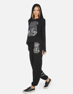 Tanzy Crystal Rocker Teddy -dress and personal adornment 4031 HAC 14091 BLK 03