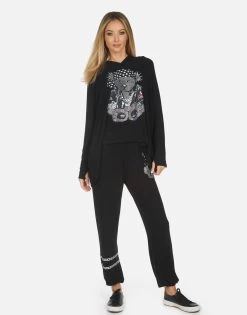 Tanzy Crystal Rocker Teddy -dress and personal adornment 4031 HAC 14091 BLK 06