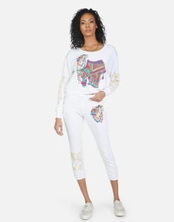 Alana Peace Love Camel -dress and personal adornment 4035 CSA 34159 WHT 06