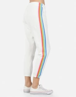 Alana Stripe Peace -dress and personal adornment 4035 FTL 346370 MILK 05