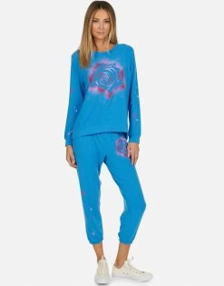 Alana Sparkle Rose -dress and personal adornment 4035 HAC 13599 SKBLU 02