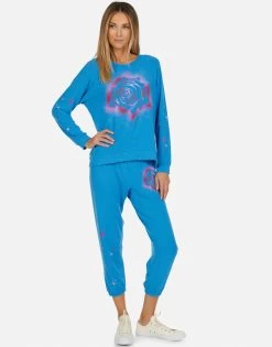 Alana Sparkle Rose -dress and personal adornment 4035 HAC 13599 SKBLU 03