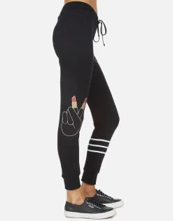 Jess Lipstick Peace -dress and personal adornment 4074 MSF 13930 BLK 04