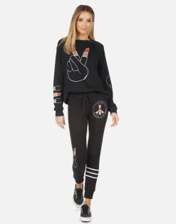 Jess Lipstick Peace -dress and personal adornment 4074 MSF 13930 BLK 05