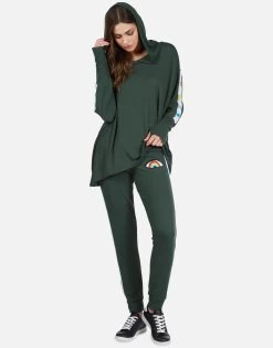 Eliza Rainbow Eye 11 Eliza Rainbow Eye -dress and personal adornment 4094 MSR 32819 DIVCRM rainbow eye sweatpant lauren moshi