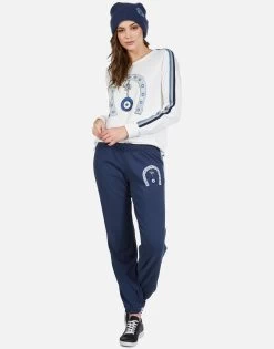 Alessia Lucky Eye Horseshoe -dress and personal adornment 4095 CSA 12794 INDNGT lucky eye horseshoe sweatpant lauren moshi 03